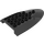 LEGO Noir Avion Bas 6 x 10 x 1 (87611)