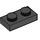 LEGO Black Plate 1 x 2 (3023)