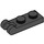 LEGO Schwarz Platte 1 x 2 mit Ende Bar Griff (60478)