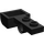 LEGO Schwarz Platte 1 x 2 mit Loch und Eimer (88289)