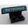 LEGO Black Plate 1 x 2 with Spoiler with White &#039;PETRONAS&#039; on Dark Turquoise Background Sticker (30925)