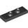 LEGO Black Plate 1 x 3 with 2 Studs (34103)