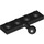 LEGO Black Plate 1 x 4 with Ball Joint (3184)