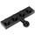 LEGO Black Plate 1 x 4 with Ball Joint (3184)