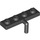 LEGO Schwarz Platte 1 x 4 mit Downwards Stange Griff (29169 / 30043)