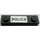 LEGO Black Plate 1 x 4 with Two Studs with Asian &#039;POLICE&#039; Sticker without Groove (92593)