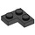 LEGO Schwarz Platte 2 x 2 Ecke (2420)
