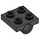LEGO Noir assiette 2 x 2 avec Trou sans support transversal (2444)