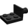 LEGO Noir assiette 2 x 2 avec Épingle for Helicopter Queue Rotor (3481)