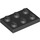 LEGO Black Plate 2 x 3 (3021)