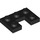 LEGO Black Plate 2 x 3 with Cut Out (73831)