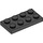 LEGO Black Plate 2 x 4 (3020)
