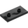 LEGO Black Plate 2 x 4 with 2 Studs (65509)