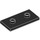LEGO Black Plate 2 x 4 with 2 Studs (65509)