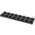 LEGO Musta Levy 2 x 8 (3034)