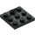 LEGO Schwarz Platte 3 x 3 (11212)