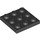 LEGO Black Plate 3 x 3 (11212)