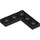 LEGO Black Plate 3 x 3 Corner (77844)