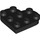 LEGO Schwarz Platte 3 x 3 Rund Herz (39613)