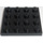 LEGO Black Plate 4 x 4 (3031)