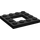 LEGO Noir assiette 4 x 4 avec 2 x 2 Open Centre (64799)