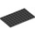 LEGO Black Plate 6 x 10 (3033)