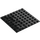 LEGO Schwarz Platte 8 x 8 mit Adhesive (80319)