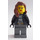 LEGO Svart Fange Escapee Helper (Kvinne) Minifigur