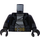 LEGO Schwarz Gefangene(r) Escapee Helper Minifigur Torso (973 / 76382)