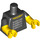 LEGO Black Programmer Minifig Torso (973 / 16360)