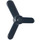 LEGO Black Propeller 3 Blade 4 Diameter (2421 / 28969)