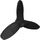 LEGO Black Propeller with 3 Blades (4617)