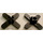 LEGO Black Propellor 4 Blade 5 Diameter with Closed Connector (67737)