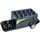 LEGO Black Pullback Motor 4 x 8 x 2.33 with Lime &#039;V8&#039; Pattern on Both Sides Sticker (47715)