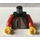 LEGO Noir Racers Torse (973)