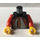 LEGO Black Racers Torso (973 / 73403)