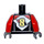 LEGO Black Racing Bike Minifig Torso (973 / 76382)