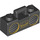 LEGO Black Radio with Gold Trim and Cassette (36357 / 93386)