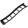 LEGO Schwarz Rail 2 x 16 x 3 Bow Invertiert mit 3.2 Shaft (34738)