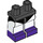 LEGO Schwarz Raven Minifigure Hüften und Beine (3815 / 28368)