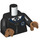 LEGO Schwarz Ravenclaw Student Minifigur Torso (973 / 76382)