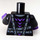 LEGO Schwarz Rawzom Torso (973 / 76382)