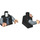 LEGO Noir Rebel Fleet Trooper Minifig Torse (973 / 76382)