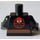 LEGO Black Red Skull Torso (973 / 76382)