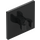 LEGO Black Roadsign Clip-on 2 x 2 Square with Open &#039;O&#039; Clip (15210 / 65673)