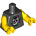 LEGO Black Rock Band Drummer Torso (973 / 88585)