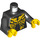 LEGO Zwart Savage Opress Torso (973 / 76382)