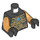 LEGO Black Scorm Minifig Torso (973 / 76382)