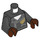 LEGO Black Scribble Cop Minifig Torso (973 / 76382)