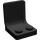 LEGO Black Seat 2 x 2 without Sprue Mark in Seat (4079)